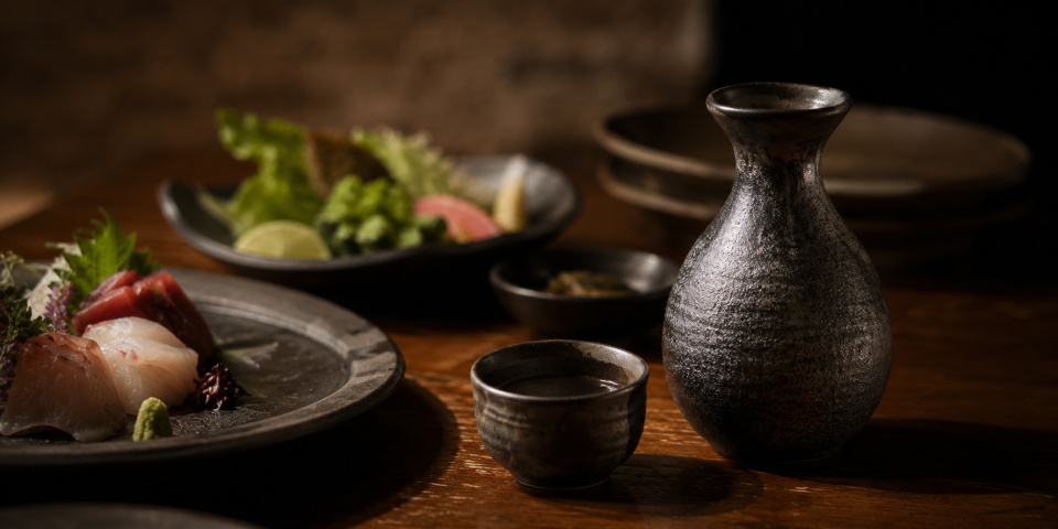 料理との相性を考え厳選した日本酒や焼酎を楽しめる七つの月の夢の飲み物へのこだわり
