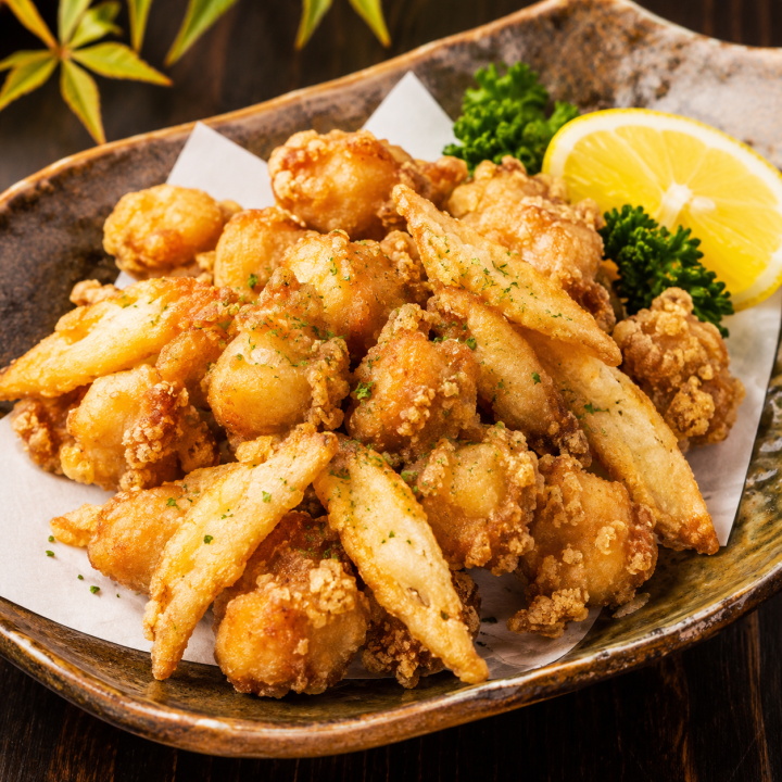 鶏軟骨の唐揚げ (ヤゲン軟骨入り)