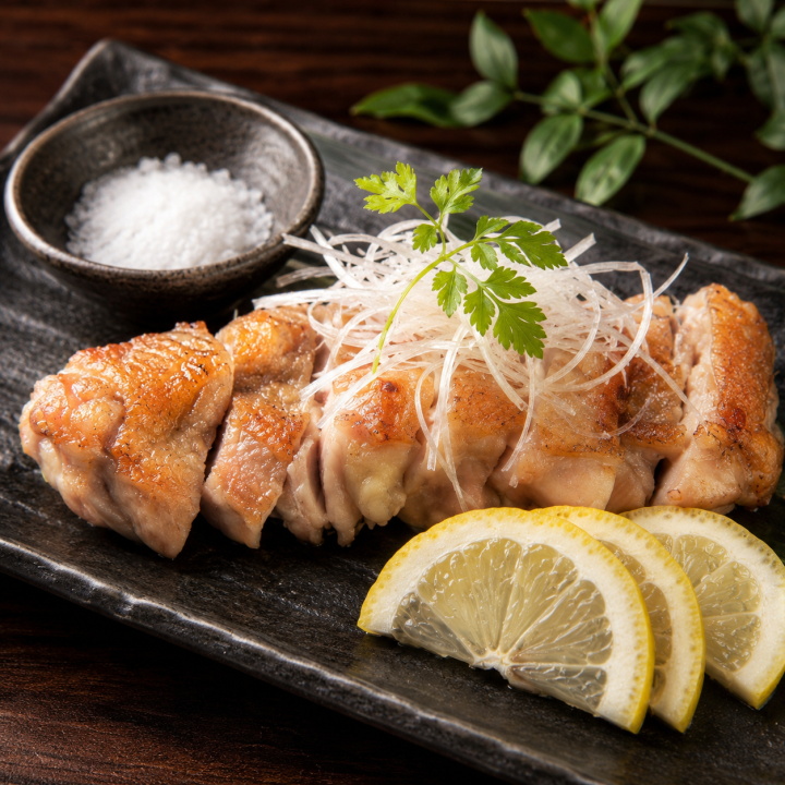 鶏の塩焼き