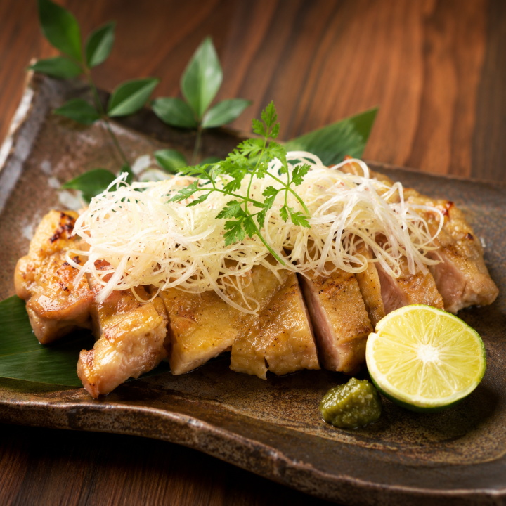 鶏の柚子こしょう焼き