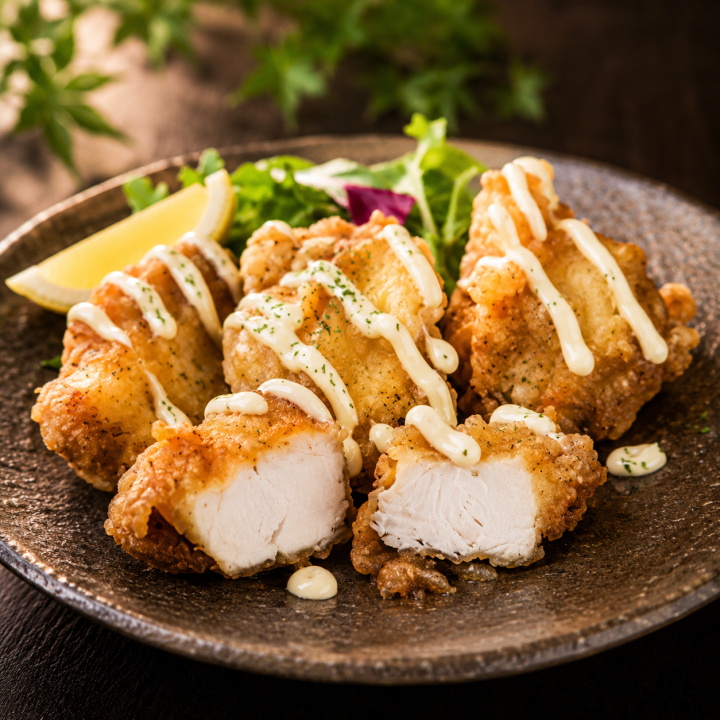 ワニテール肉の唐揚げ