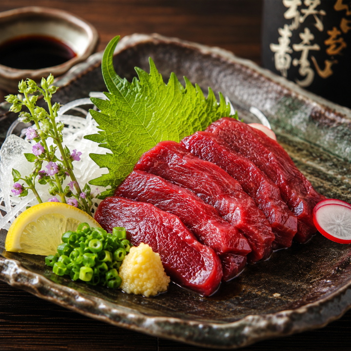 鮮馬刺し (赤身)