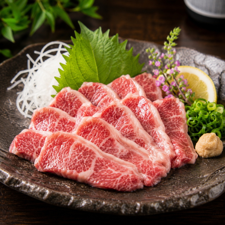 天然馬刺し -霜降り-