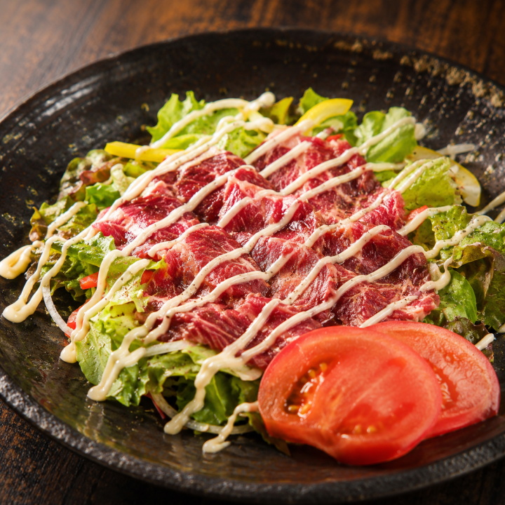馬肉のカルパッチョ