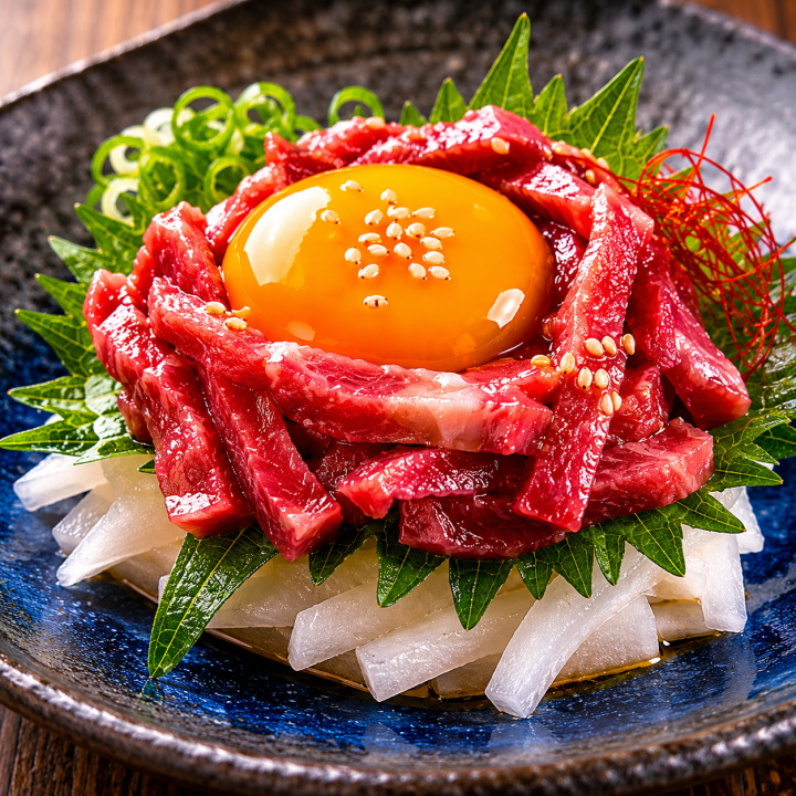 馬肉のユッケ