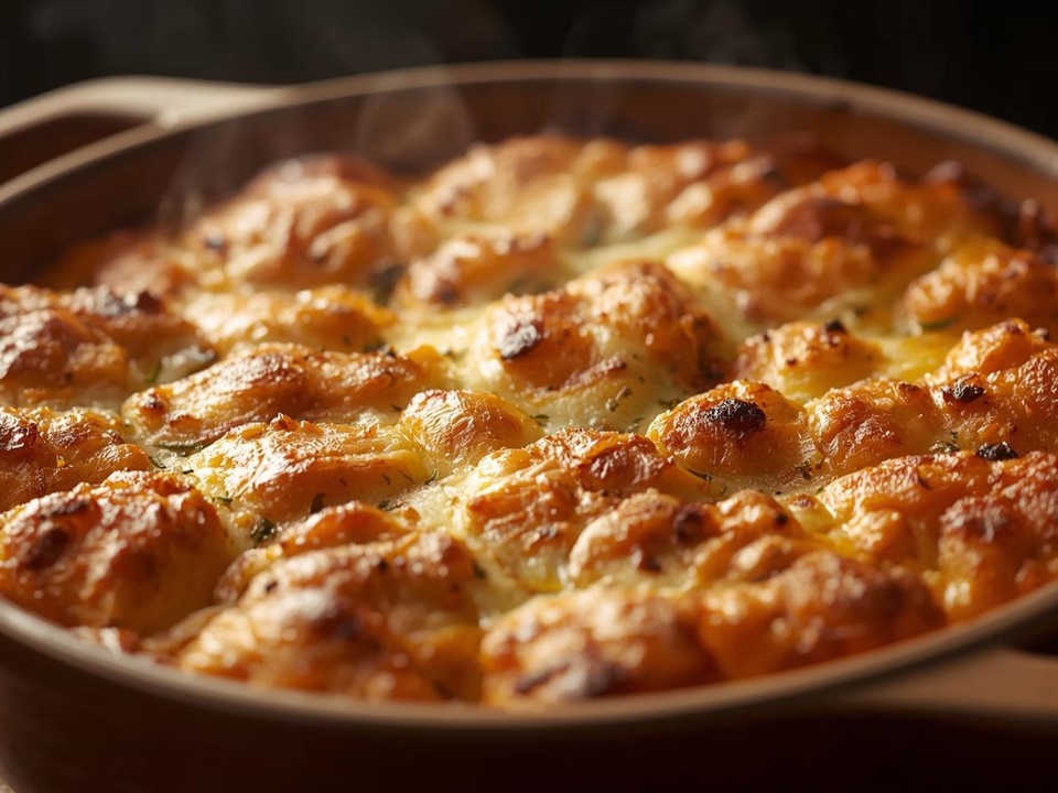 さつま芋の白味噌グラタン