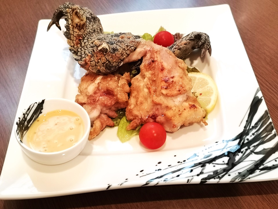 ワニタンのレモンソテー