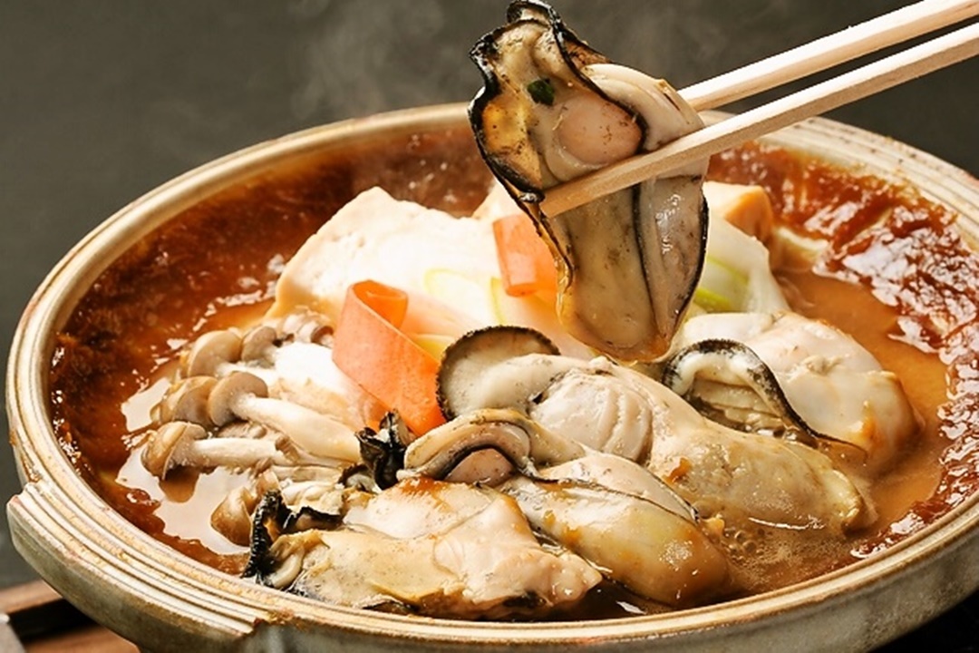 牡蠣の土手鍋