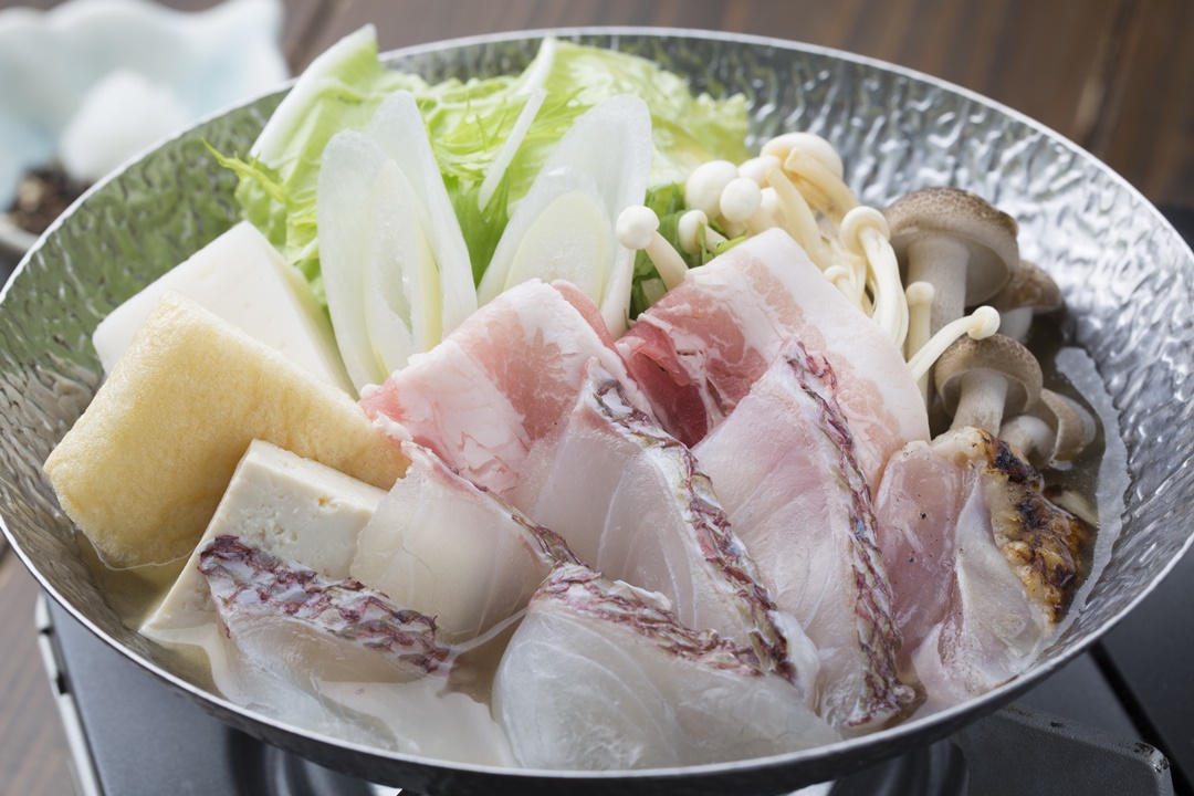 鯛の柚子鍋