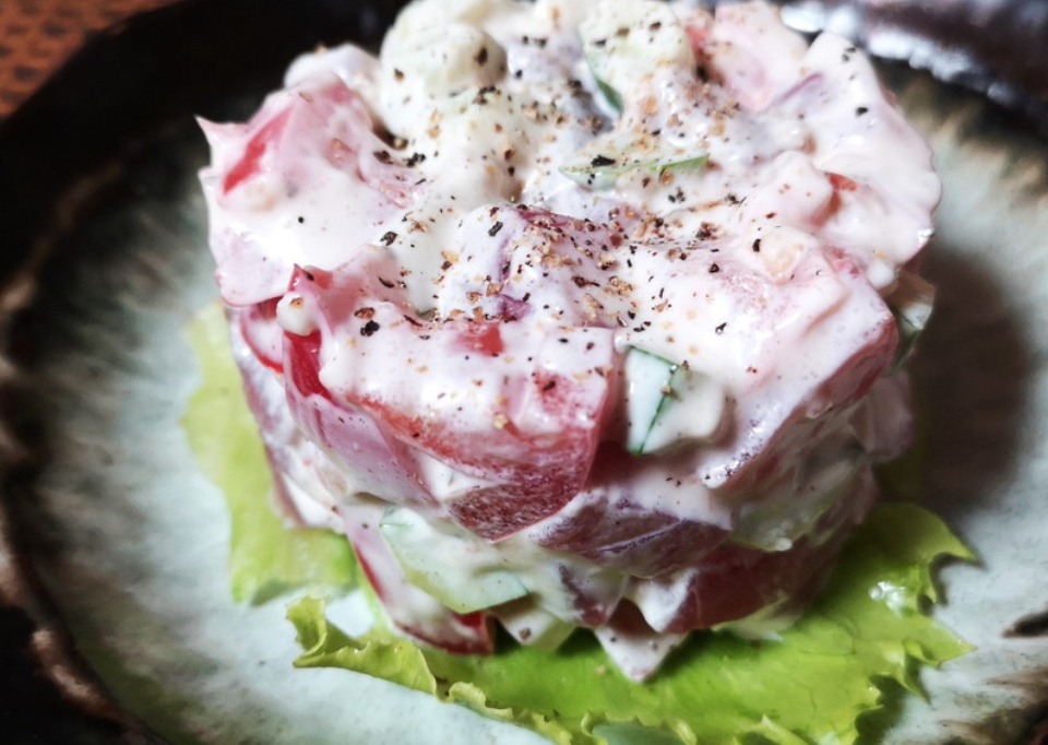 マグロのタルタル和え
