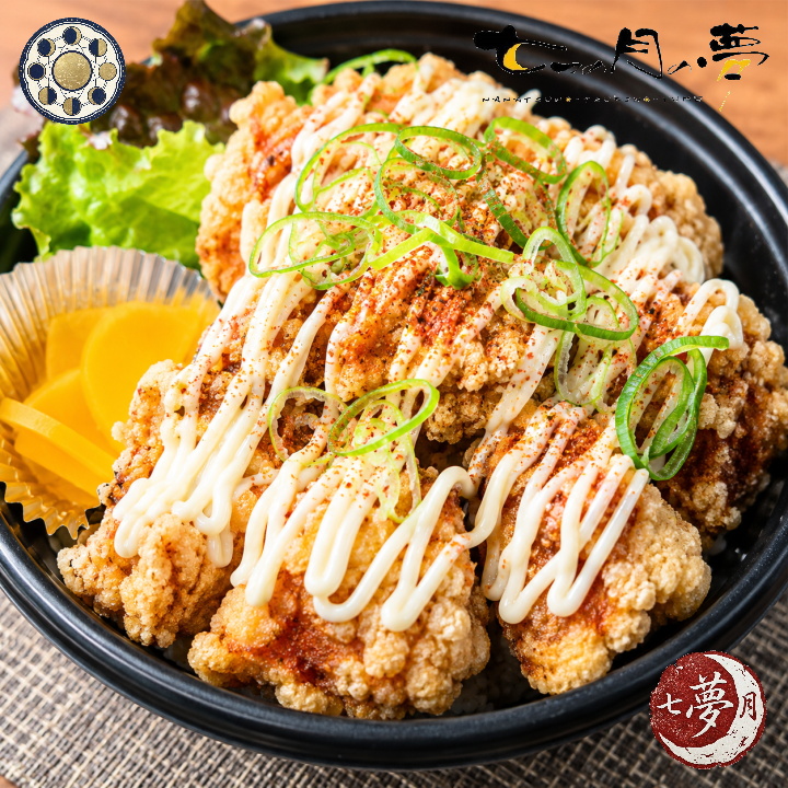 鶏からマヨ丼